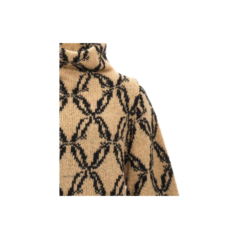 DRIES VAN NOTEN High Neck Knitted Jumper-5