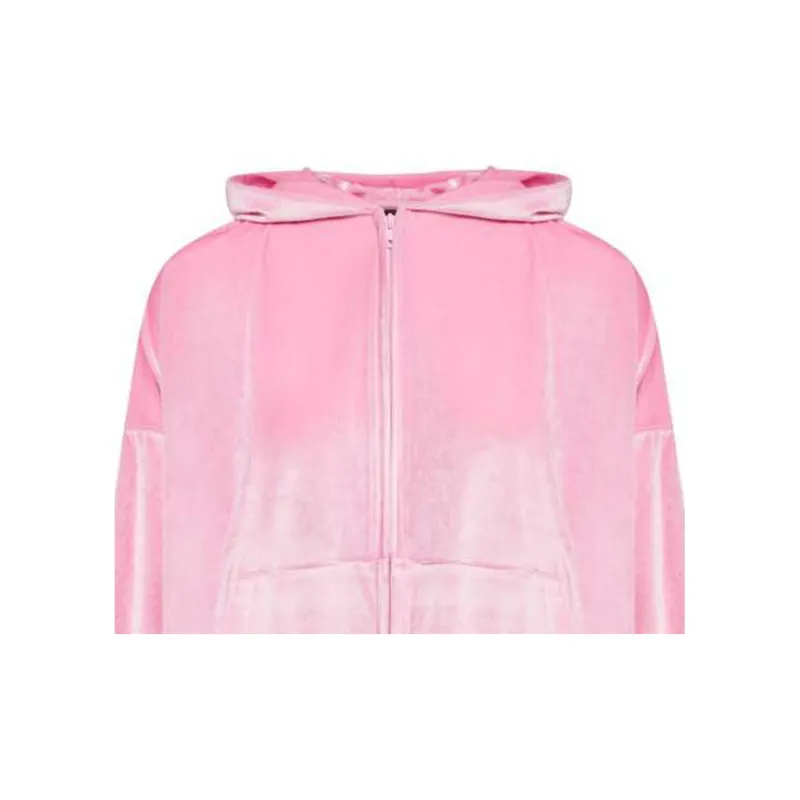 Balenciaga Bb Logo Zipped Hoodie-2
