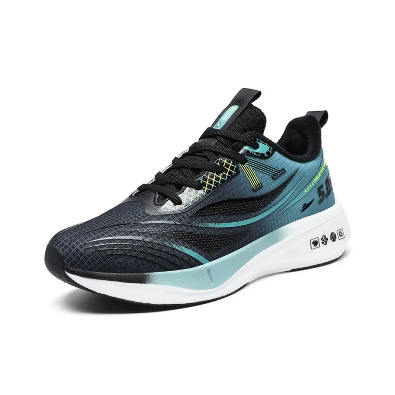 Kuding Cushioned Slip-Resistant Abrasion-Resistant Low-Top Long Distance Running Running Shoes Men's-0