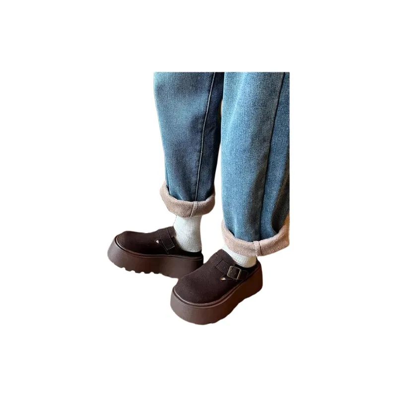 Qiao Anju Home Slippers Coffee, Chestnut-1