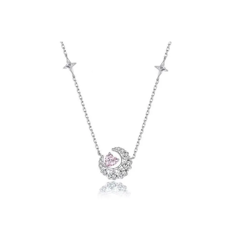 SKSW Alloy+Zircon Necklaces Women's-1
