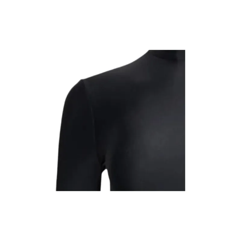 Balenciaga Turtleneck Mini Dress 'Black'-3