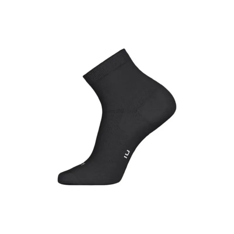 DECATHLON 500 Series RUN Running Socks Unisex 1 Pack Smoky Black/Carbon Gray-2