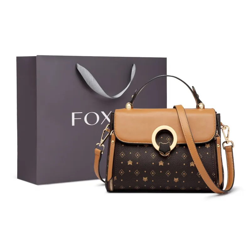 FOXER Microfiber Shoulder Bag Crossbody Bag Regular Women's Multicolor-0