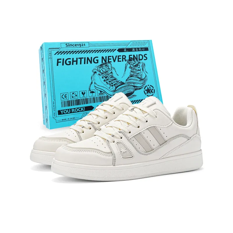 DOUBLE STAR 88 Cushioning Abrasion Resistant Lightweight Low Top Skateboard Shoes Unisex-30