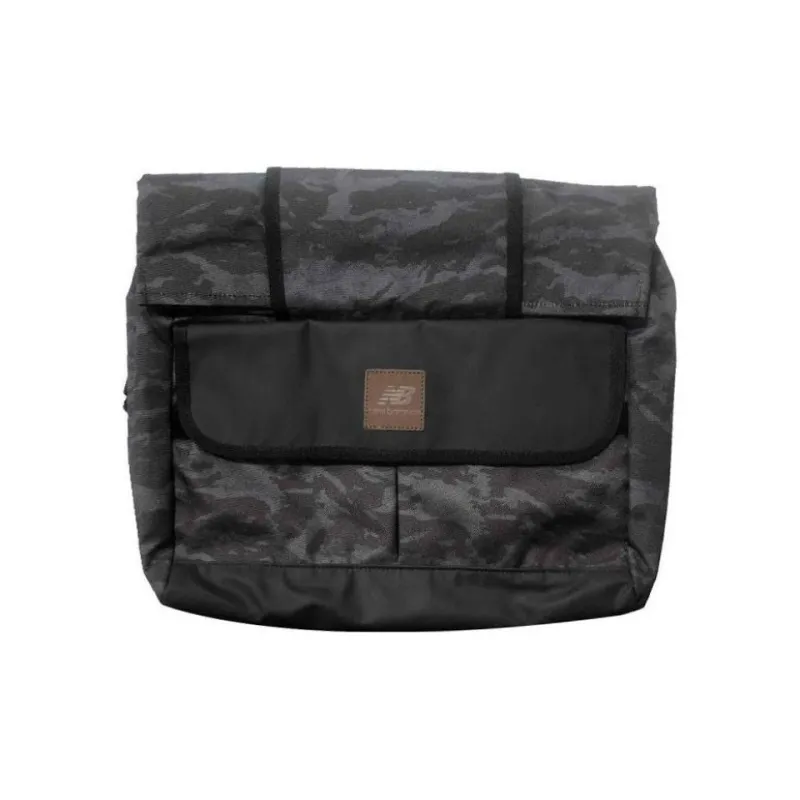 New Balance Fabric Messenger Bag Crossbody Bag Shoulder Bag Regular Unisex Black-0