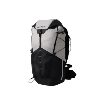 SALOMON Nylon Hiking Bag Backpacks Regular Unisex White & Black