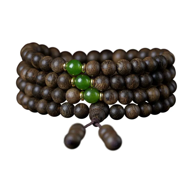 DALONG Aromatic Agarwood Bracelets Unisex-4