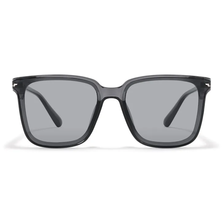 Sagawa TR/Memory Plastic Square Sunglasses Unisex-7