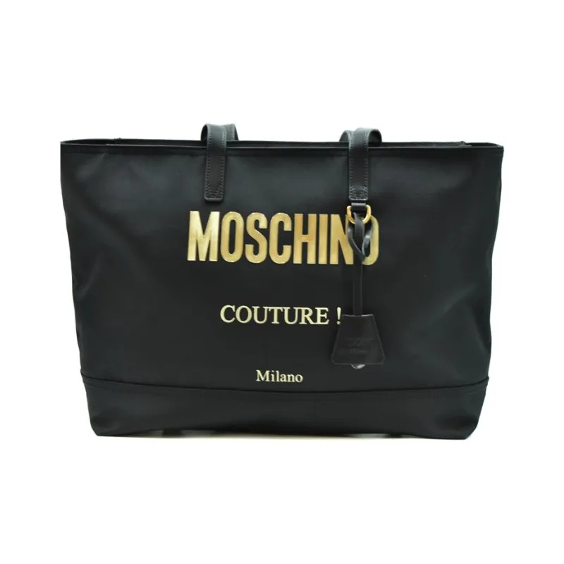 MOSCHINO Logo Printed Tote Bag-2
