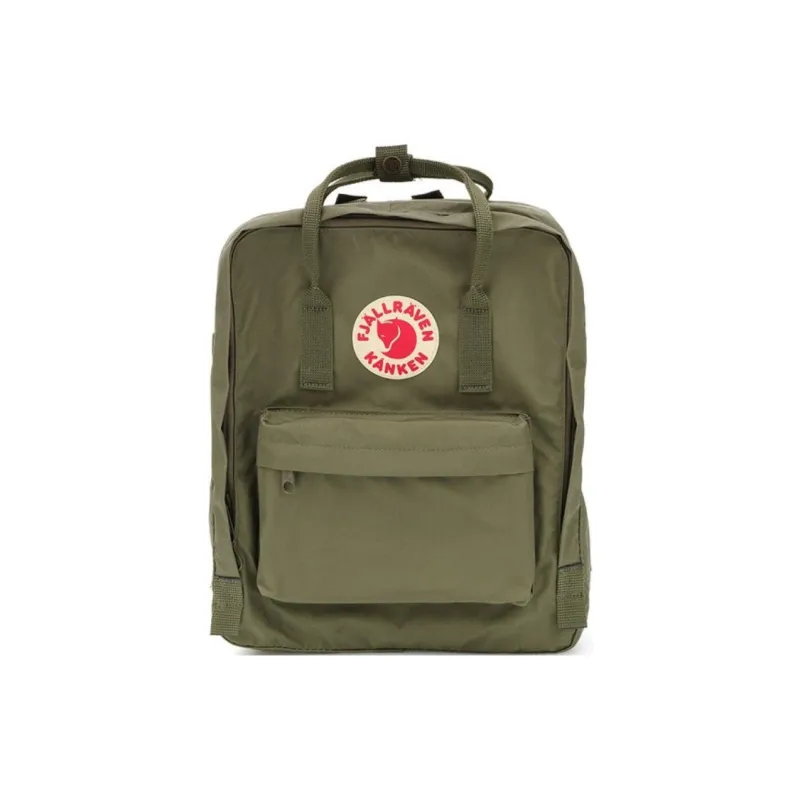 Fjallraven Kanken Polyester Backpack Regular Unisex Green-1
