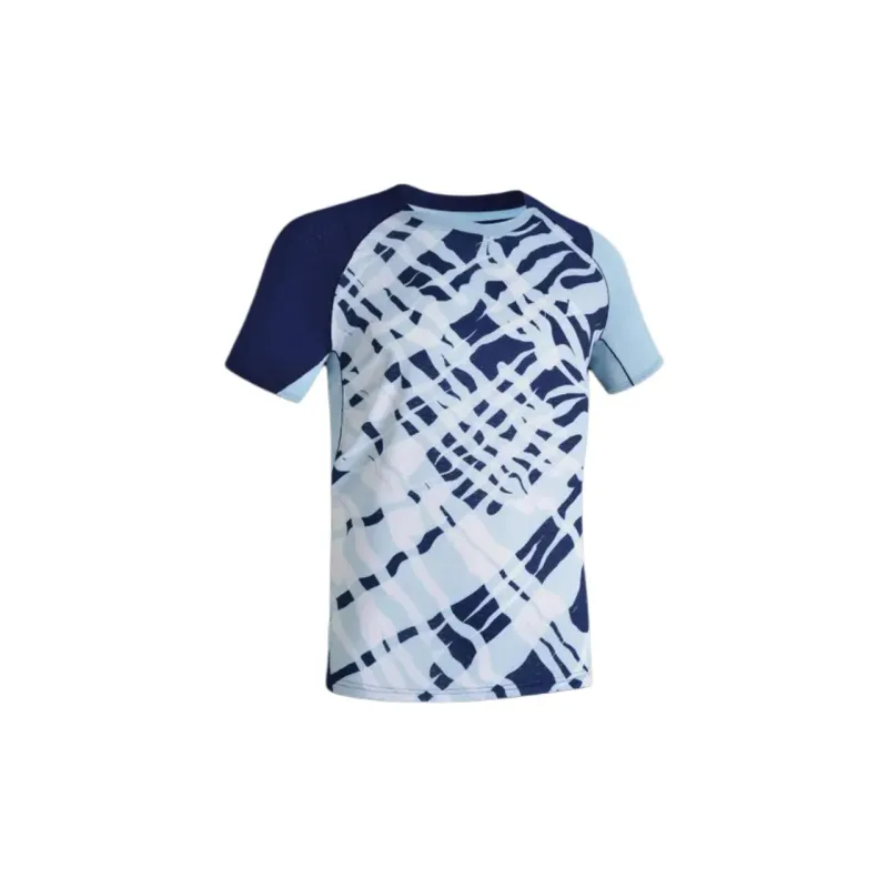DECATHLON PERFLY Badminton Clothing Men's Caribbean Blue-1