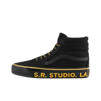 Vans Otw Sk8 Hi 38 Vibram Sterling Ruby Black Orange