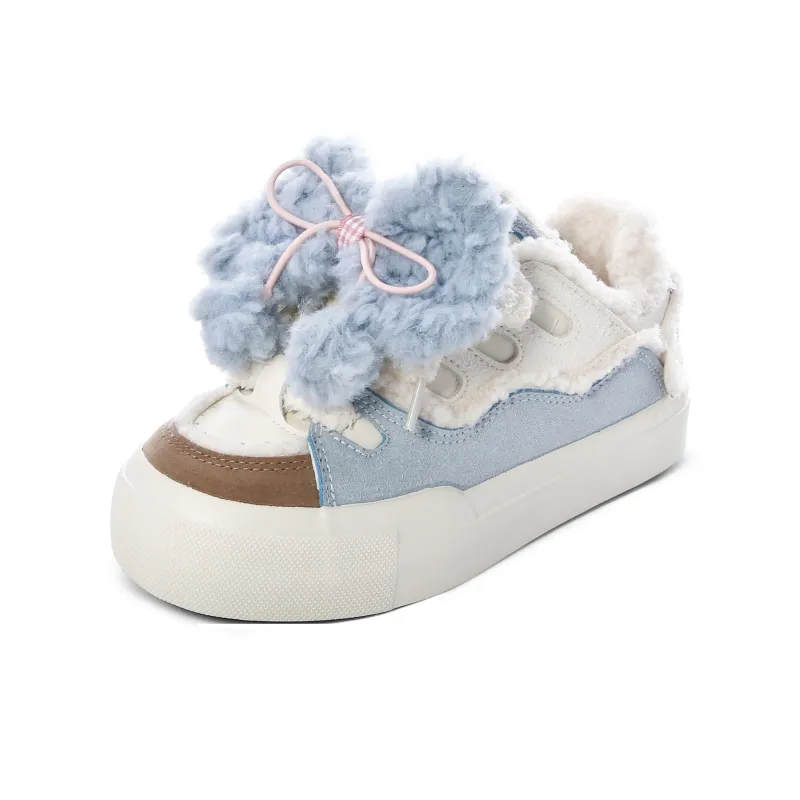Lovely You Warm Lightweight And Wear-Resistant Low-Top Skateboard Shoes Women's-1