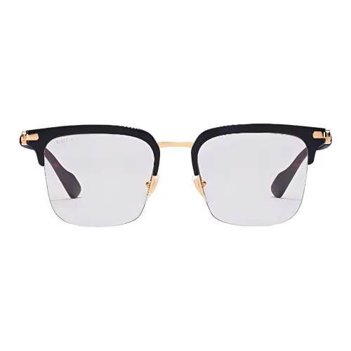 GUCCI Injection Molding Metal Enamel Browline Sunglasses Men's Black