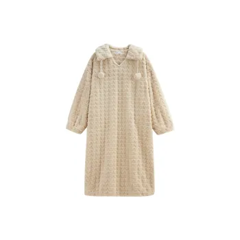 Same Language Nightgown Women's Apricot Yellow