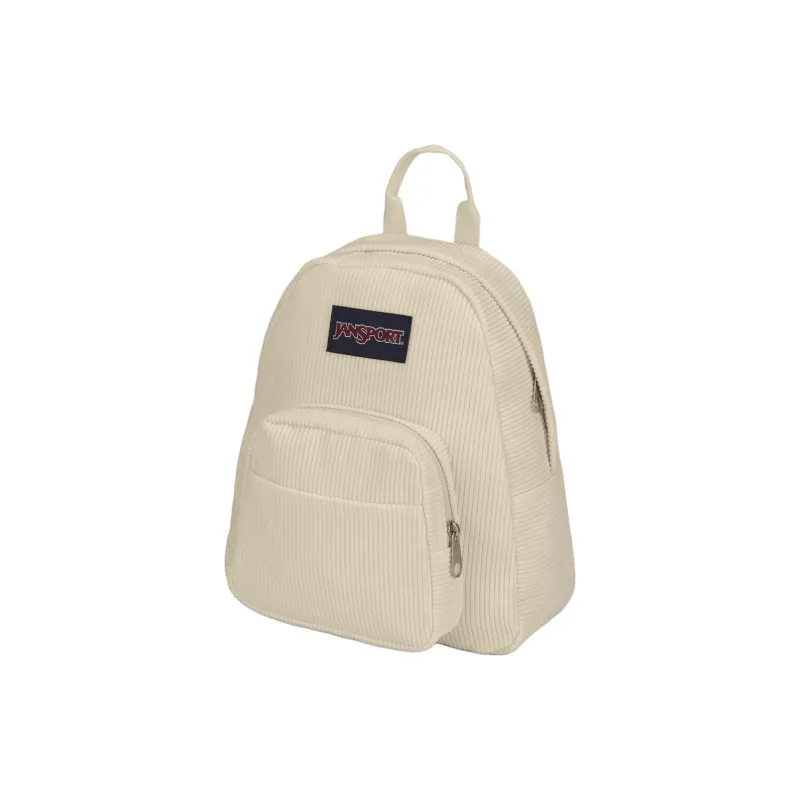 JanSport Polyester Backpack Mini Unisex Corduroy Coconut Color-1