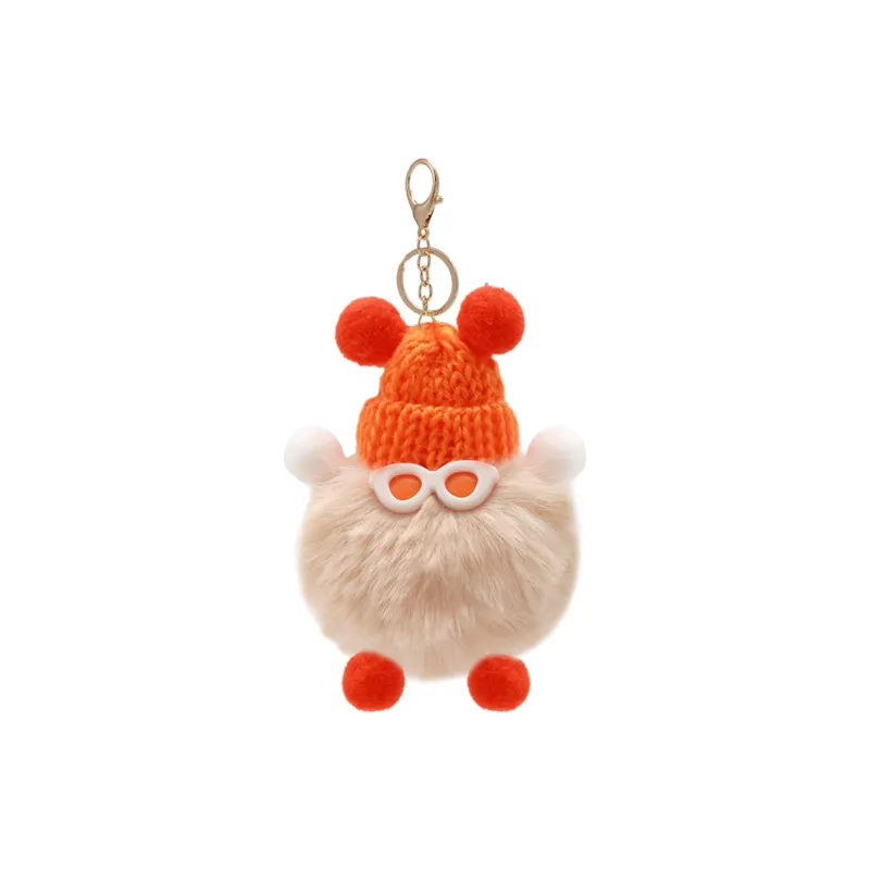 ZANC Plush Pendants Unisex Multicolor-2