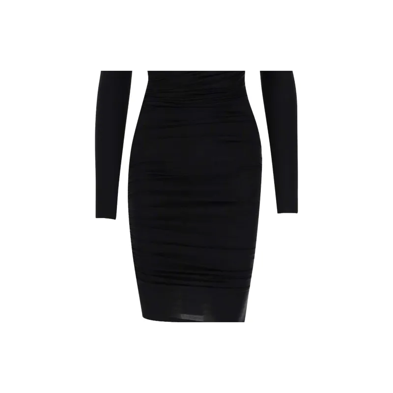 Balenciaga Twisted Midi Dress-4