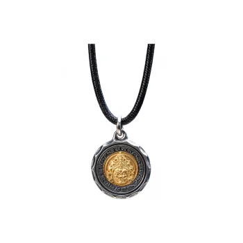 Three Blessings Of Happiness S925 Silver Necklaces Unisex