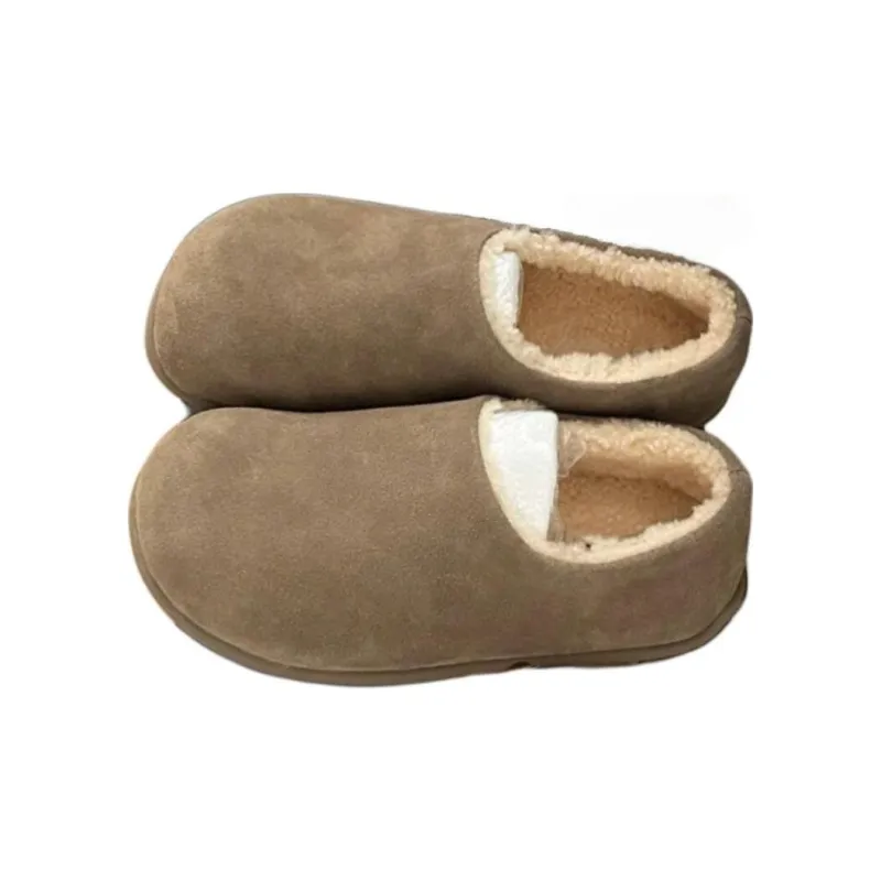 Qiao Anju Home Slippers Chestnut Antelope Brown-5