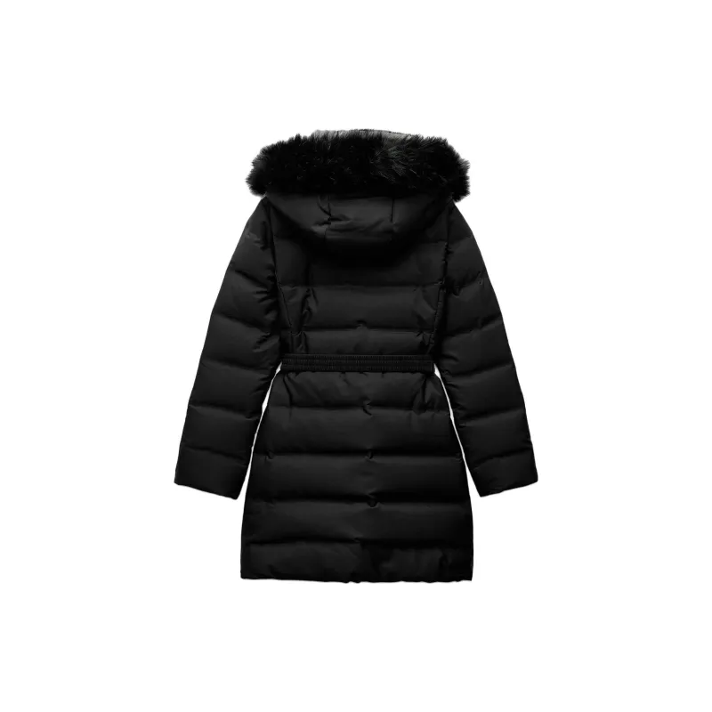 ZARA Down Jackets Women's Black-1