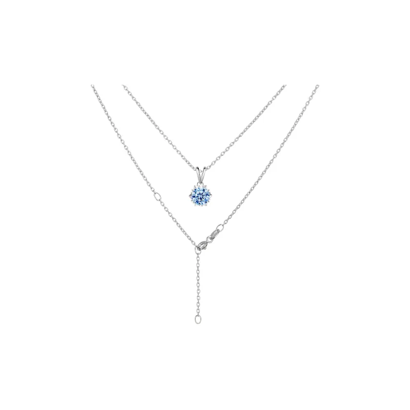 Multiple Purity 999 Fine Silver Jewelry Necklace Accessory Women's-7