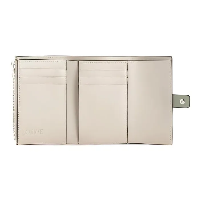 LOEWE Calfskin Wallet Women's Light Green-3