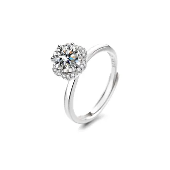 QIANCHANG S925 Silver Rings Women's