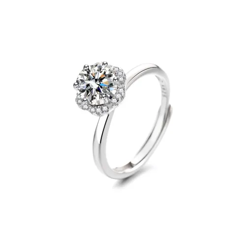 QIANCHANG S925 Silver Rings Women's