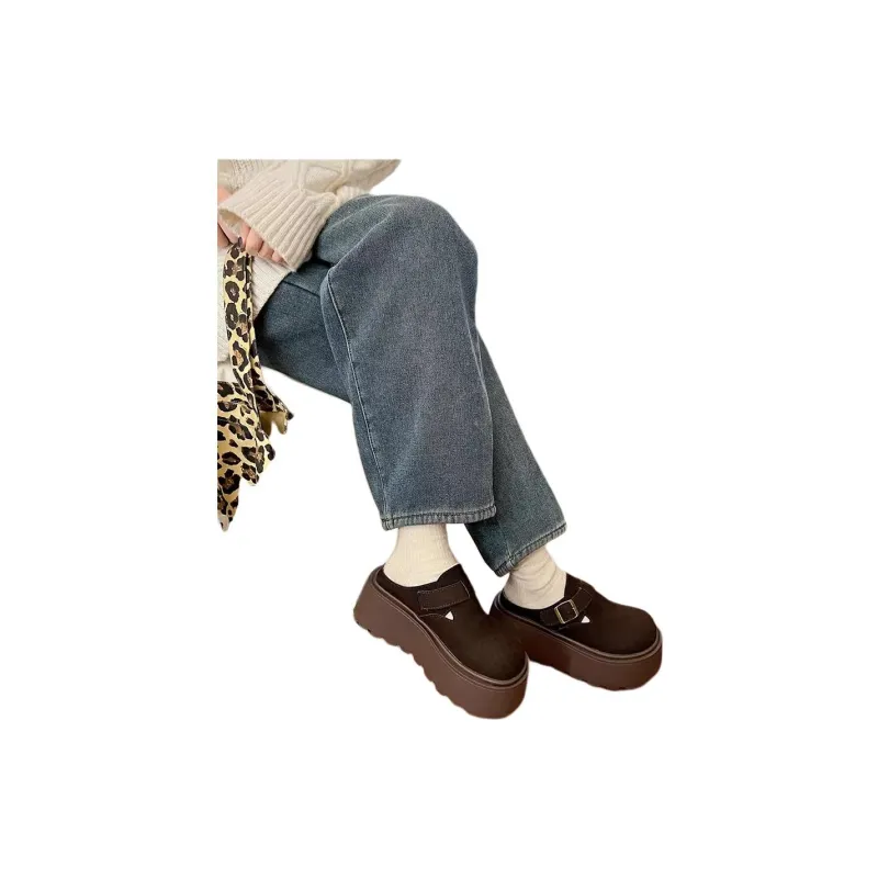 Qiao Anju Home Slippers Coffee, Chestnut-3