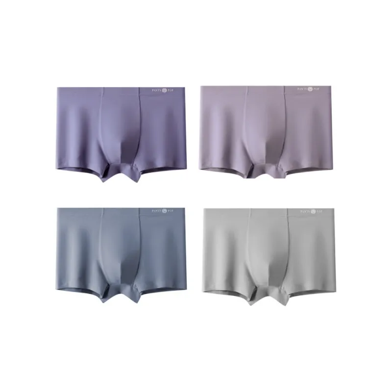 Qiao Ni Tong Underpants Men's 4 Pack-4