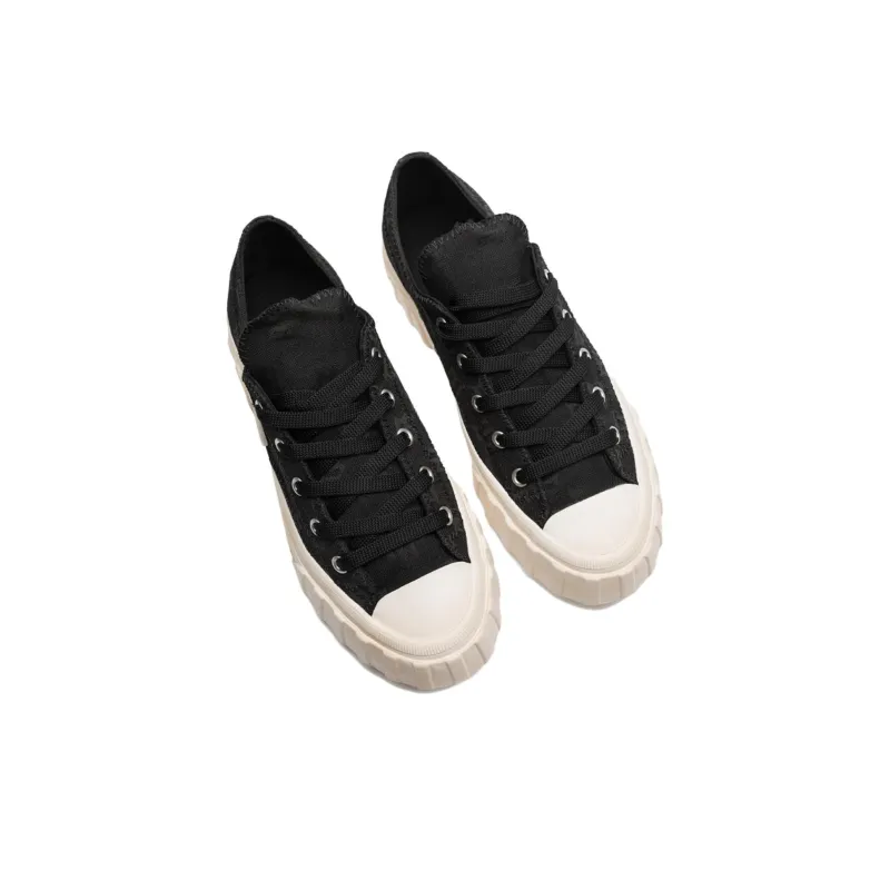 Misbhv Low-Top Skateboard Shoes Women's Black-3