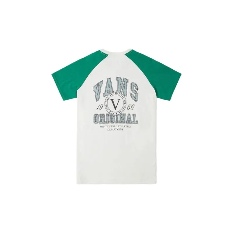Vans Raglan Sleeve T-Shirt Women's Green-1