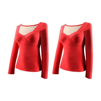 MADALLO Thermal Set Women's 2 Pack Red