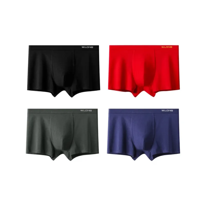 Qiao Ni Tong Underpants Men's 4 Pack-7