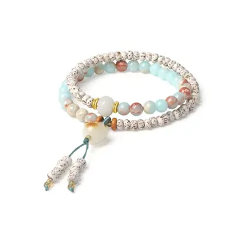 JOYDINNY Star Moon Bodhi Seeds Bracelets Unisex