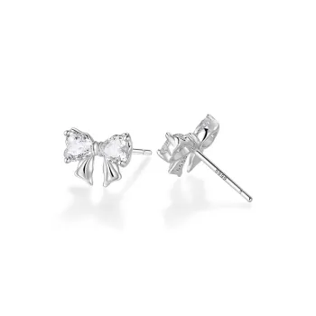 ETAHLOVE 999 Fine Silver Stud Earrings Women's