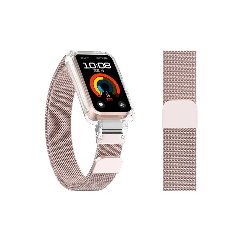 MSSM Huawei Wristband 10/9/8 Huawei Compatibility Watch Band 160mm Metal-3