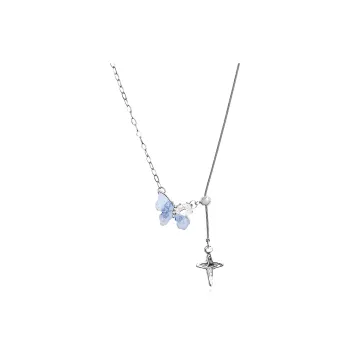 SHEEHHYY Alloy/Zircon/Simulated Pearl Necklaces Women's