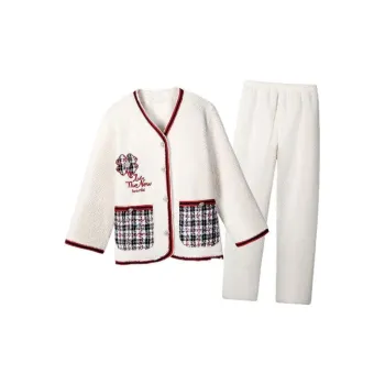 WANANNI Pajama Set Women's White