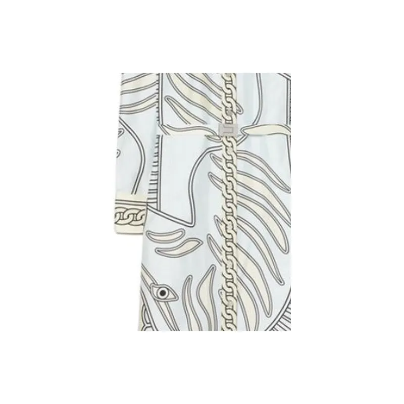 TORY BURCH SS24 Long-Sleeved Dresses Women's Multicolor-4