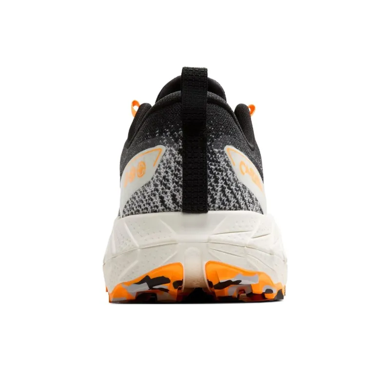 Brooks Cascadia18 Anti Slip Wear Resistant Low Top Trail Running Running Shoes Unisex Black Orange-3