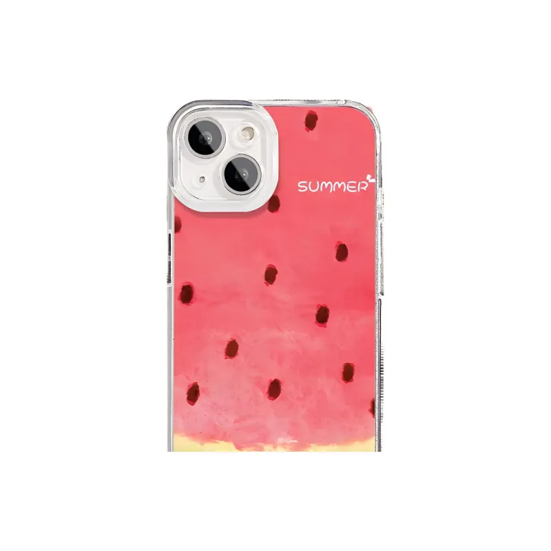 Wei Xin TPU Material Watermelon Phone Cases Compatible With IPhone 16/15 Pro Max/Apple 13/14 Pro Max/12 Series-1