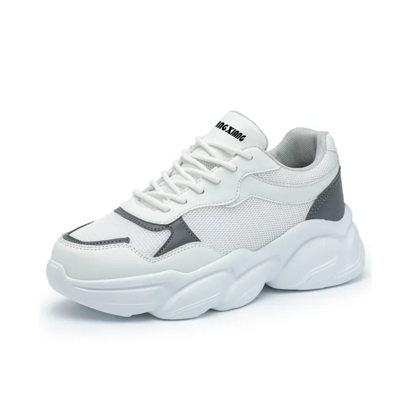 Singing Abrasion Resistant Lightweight Height Increasing Low Top Chunky Sneakers Unisex-16