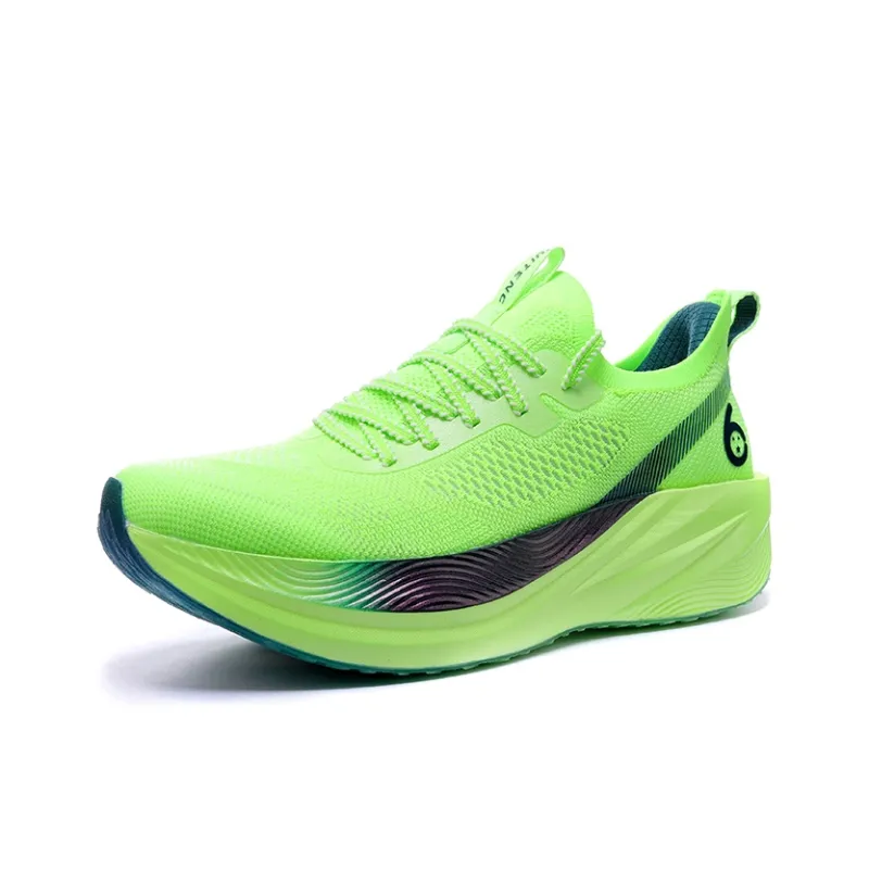 HUITENG Cushioning Anti-Slip And Wear-Resistant Low-Top Full Palm Nylon Carbon Fiber Plate Running Shoes Unisex-2