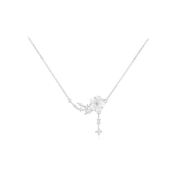 FANFRI Zircon Necklaces Women's Sweet Love Anniversary Birthday Gift Girl Confession Box
