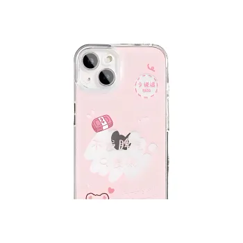 Wei Xin TPU Material Prosperous Bear Phone Cases Compatible With IPhone 16/15 Pro Max/Apple 13/14 Pro Max/12 Series