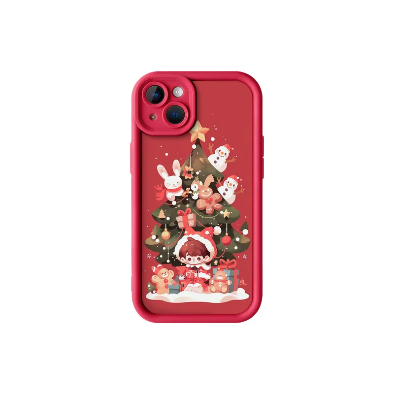 JURSUE TPU Material Phone Cases Compatibility With IPhone 16/15/14/13/12/11 Pro Max/SE 2020/XR/XS/8/7 Plus Cute Style-0