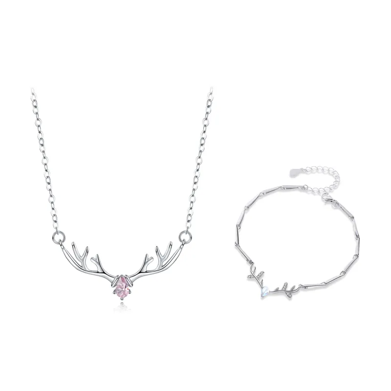 RINGLOVE Zircon Necklaces Women's-4